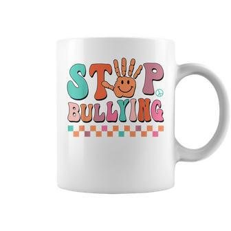 Groovy Unity Day Orange Kid Stop Bullying Be Kind Hippie Coffee Mug - Thegiftio UK