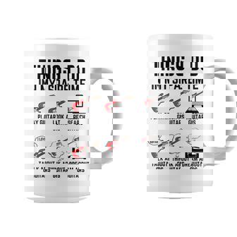 Guitarist Things I Do In My Spare Time Guitar Coffee Mug | Seseable CA