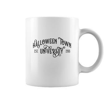 Halloween Town Est Univerisity 1998 Design Men Women T-Shirt Graphic Print Casual Unisex Tee Coffee Mug - Thegiftio UK