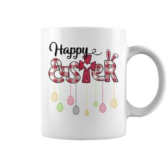 Happy Easter Day Christian Religious Jesus Cute Bunny Egg Coffee Mug - Seseable