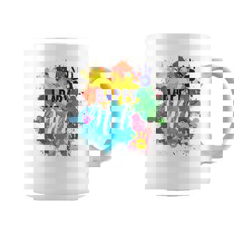 Happy Holi T Color India Hindu Gift For Women Men Kids Coffee Mug | Mazezy