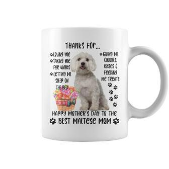 Happy Mothers Day 2021 Maltese Mom Dog Lover Coffee Mug - Thegiftio UK