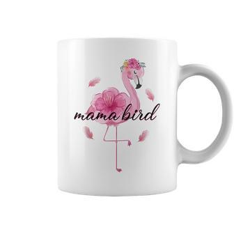Happy Mother’S Day Mama Bird Cute Flamingo Flower Funny Coffee Mug - Thegiftio UK