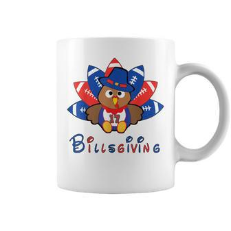 Happy Thanksgiving Billsgiving Chicken Football Coffee Mug | Mazezy