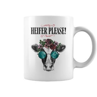 Heifer Please Vintage Country Sayings Heifer Coffee Mug - Seseable