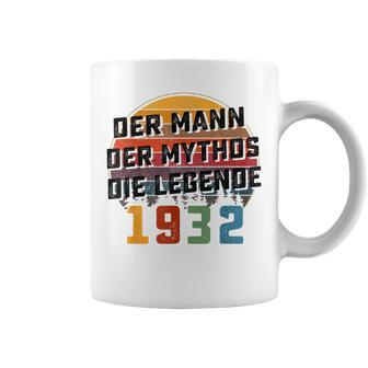 Herren Vintage Der Mann Mythos Die Legende 1932 91 Geburtstag Tassen - Seseable