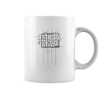 Hitchhikers Guide To The Galaxy - 42 Coffee Mug - Thegiftio UK
