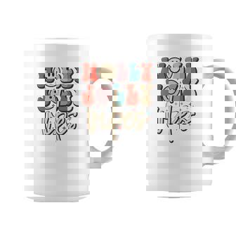 Holly Jolly Vibes Christmas Gifts Coffee Mug - Thegiftio