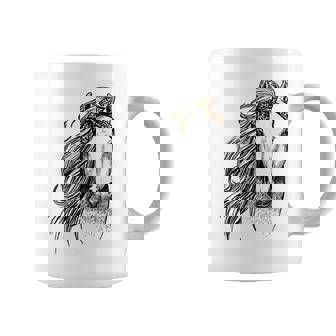 Horse Leopard Face Horseback Riding Horse Lover Girls Women V2 Coffee Mug - Thegiftio