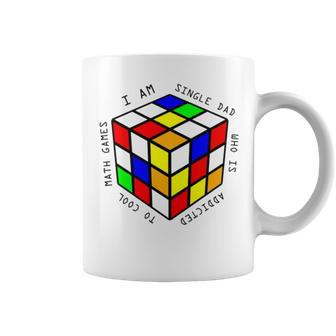 I Am A Single Dad Who Is Addicted To Cool Math Games Coffee Mug | Mazezy