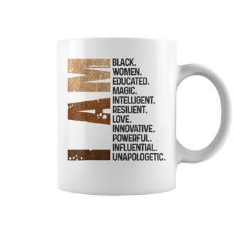 I Am Black Women Black History Month Educated Black Girl Coffee Mug - Seseable