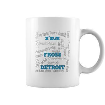 I Am From Detroit Coffee Mug - Thegiftio UK