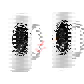 I Like Cats And Guitar And Maybe 3 People Cat Plays Guitar Coffee Mug | Seseable UK