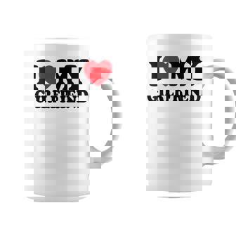 I Love My Girlfriend I Heart My Girlfriend V2 Coffee Mug - Thegiftio