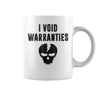 I Void Warranties Funny Mechanic Fix Break Coffee Mug | Mazezy UK