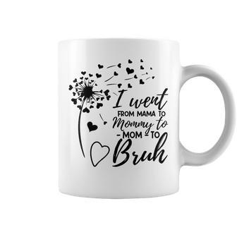 I Went From Mom Bruh Gifts Mothers Day Best Mom Ever Coffee Mug | Mazezy AU