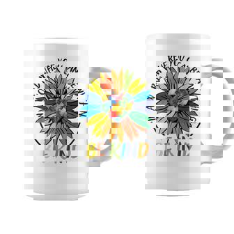In A World Where You Can Be Anything Be Kind Sunflower Coffee Mug - Seseable