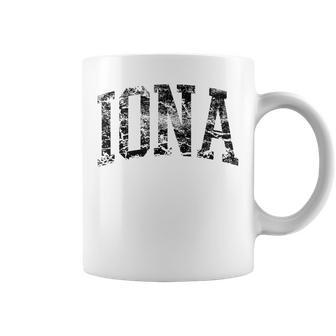 Iona Athletic Arch College University Alumni Coffee Mug - Seseable