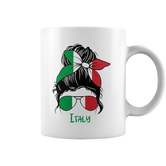 Italian Girl Italy Girl Italia Woman Flag Coffee Mug - Thegiftio UK