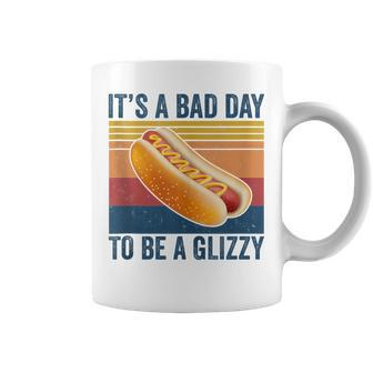 It’S A Bad Day To Be A Glizzy Funny Hot Dog Vintage Coffee Mug | Mazezy