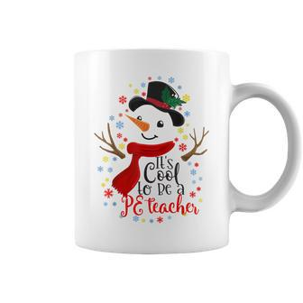 Its Cool To Be A Pe Teacher Job Career Pride Xmas Gift Coffee Mug | Mazezy