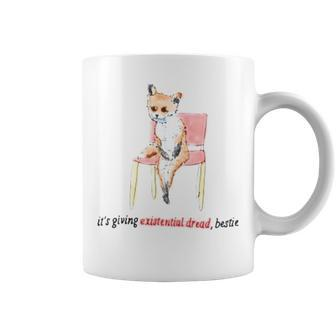 It’S Giving Existential Dread Bestie Coffee Mug | Mazezy UK