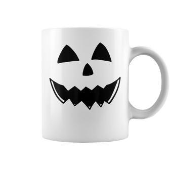 Jack-O-Lantern Halloween Pumpkin Face For Men Women Kids Coffee Mug - Thegiftio UK