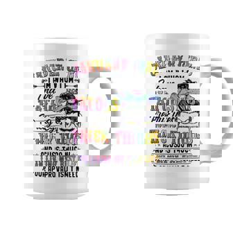 Januaru Girl I Am Who I Am I Have Tatoos Pretty Eyes Thick Thighs And Cuss Too Much I Am Living My Best Life Your Approval Isn’T Need - Womens Soft Style Fitted Coffee Mug | Seseable CA