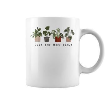 Just One More Plant Botanical Inspirational Cute Wildflower V2 Coffee Mug - Seseable