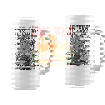 Just Wait In The Truck Country Western Cactus Country Music Coffee Mug | Mazezy