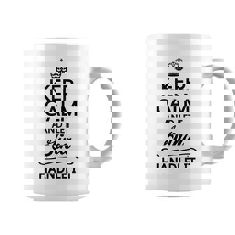 Keep Calm And Let Gina Handle It | Funny Name Gift - Coffee Mug - Seseable