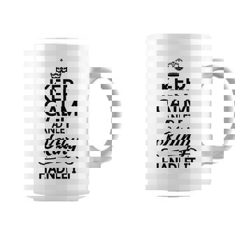 Keep Calm And Let Kathy Handle It | Funny Name Gift - Coffee Mug - Seseable