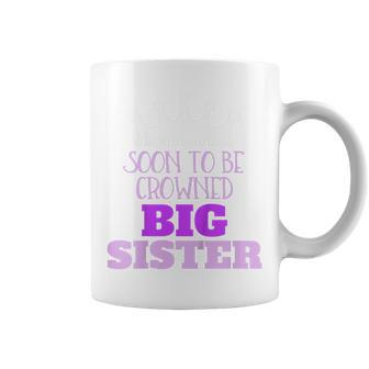 Kids Big Sister Baby Reveal Pregnancy Sibling Coffee Mug | Mazezy