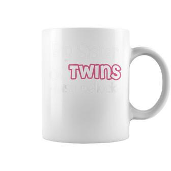 Kids Big Sister Of Twins Promoted To Big Brother Coffee Mug | Mazezy