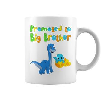 Kids I Become Big Brother Dino 2022 Birth Brother Sister Coffee Mug - Seseable