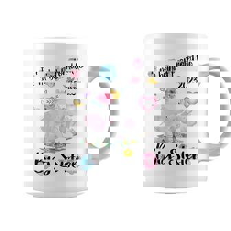 Kids Im Being Promoted To Big Sister 2023 Pregnancy Announcement Coffee Mug | Mazezy