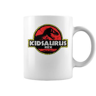 Kids Kidsaurusdadasaurus Dinosaur Rex Father Day For Dad Funny Coffee Mug | Mazezy
