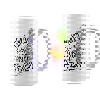 Kinda Sweet Kinda Stabby Funny Sarcastic Sarcasm Pineapple Coffee Mug - Thegiftio