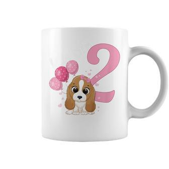 Kinder Geburtstags Kleiner Hund 2 Geburtstag Mädchen 2 Jahre Tassen - Seseable