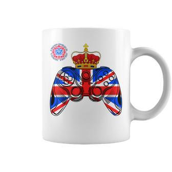 Kings Charles Coronation 2023 Kids Union & Jack Merchandise Coffee Mug - Seseable