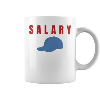 Kyle Crabbs Wearing Salary T Coffee Mug | Mazezy