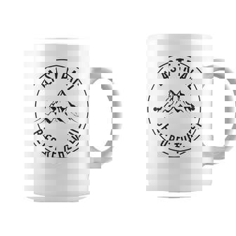 Last Trail Before The Veil Bachelorette Bridesmaid Hiking Coffee Mug | Mazezy