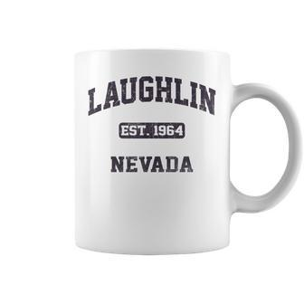 Laughlin Nevada Nv Vintage State Athletic Style Coffee Mug - Seseable