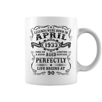 Legenden Wurden Im April 1933 Geschenk 90 Geburtstag Mann V2 Tassen - Seseable