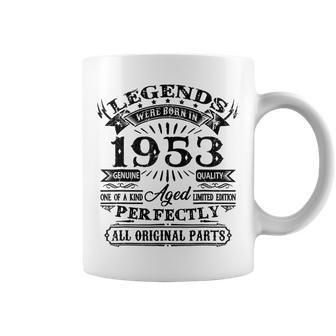 Legends Were Born In 1953 70 Year Old Gifts 70Th Birthday Coffee Mug | Mazezy