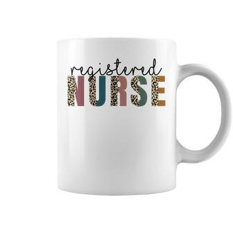 Leopard Nurse Rn Lpn For Registered Nurse Nurses Day Coffee Mug | Mazezy