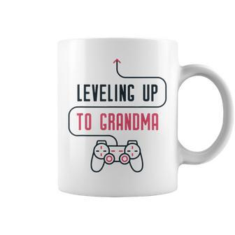 Leveling Up To Grandma Gamer Coffee Mug | Mazezy