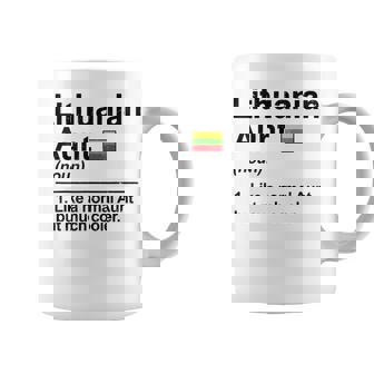 Lithuanian Aunt Like A Normal Aunt But Much Cooler Funny Coffee Mug | Mazezy