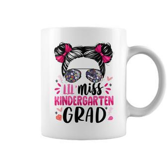 Little Miss Kindergarten Grad Graduation Graduated Girls Kid Coffee Mug | Mazezy