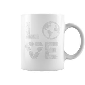 Love Earth Day 90S Vintage Recycling Kids Or Teacher Coffee Mug | Mazezy